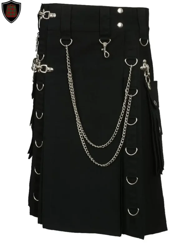 black gothic kilt - product image