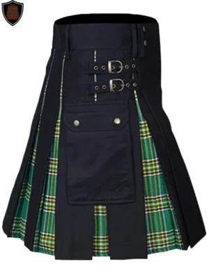 irish tartan hybrid kilt