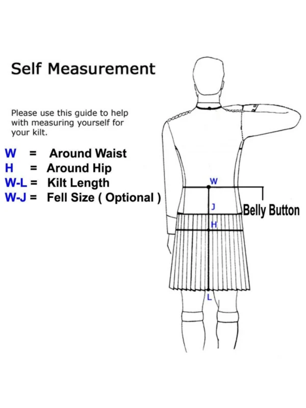 kilt sizing guide