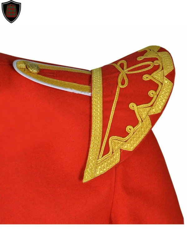 red doublet jacket shoulders