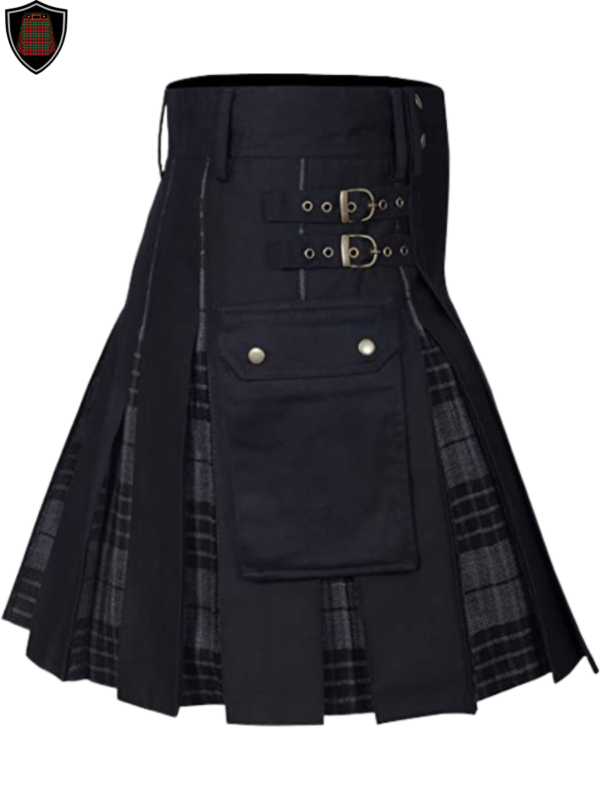 Grey Watch Tartan Hybrid Kilt