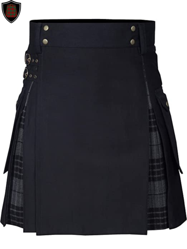 Grey Watch Tartan Hybrid Kilt