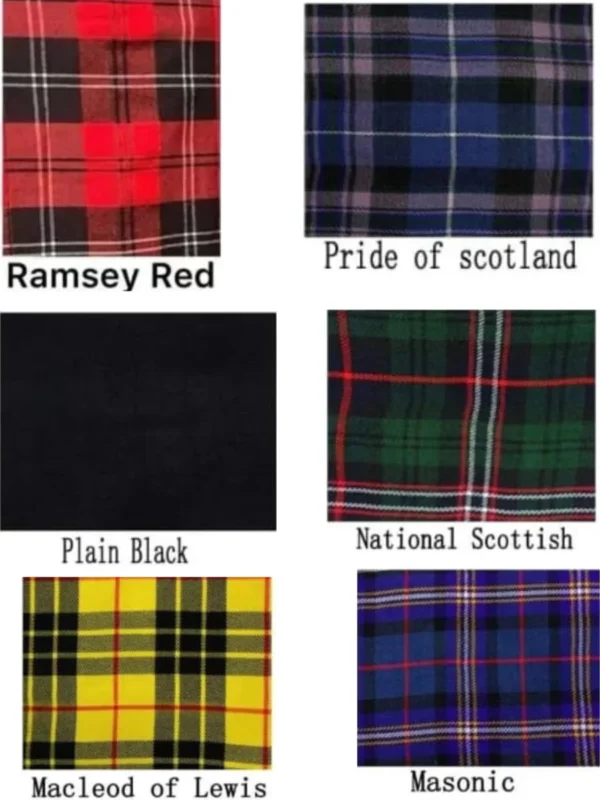 available tartans