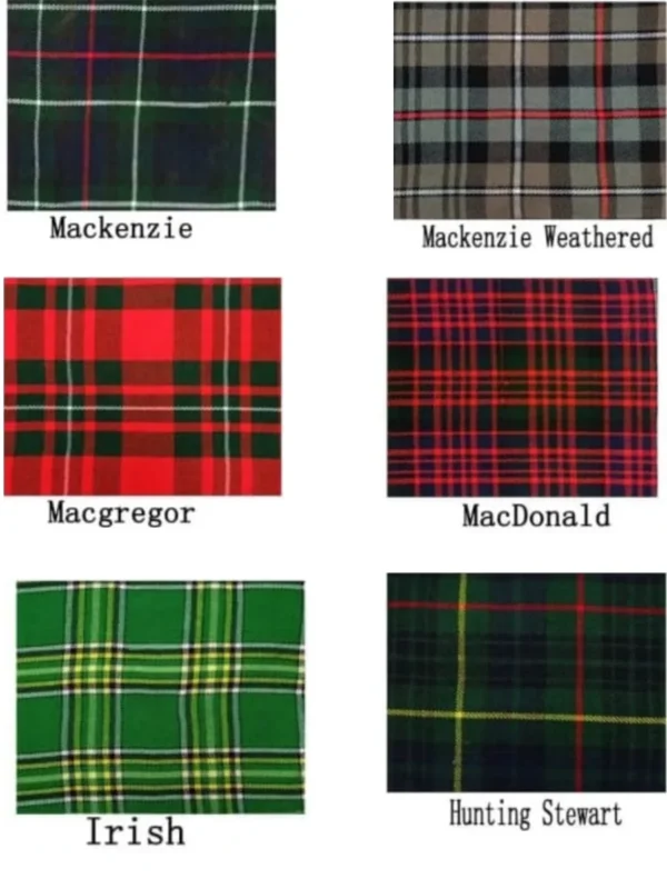 available tartans