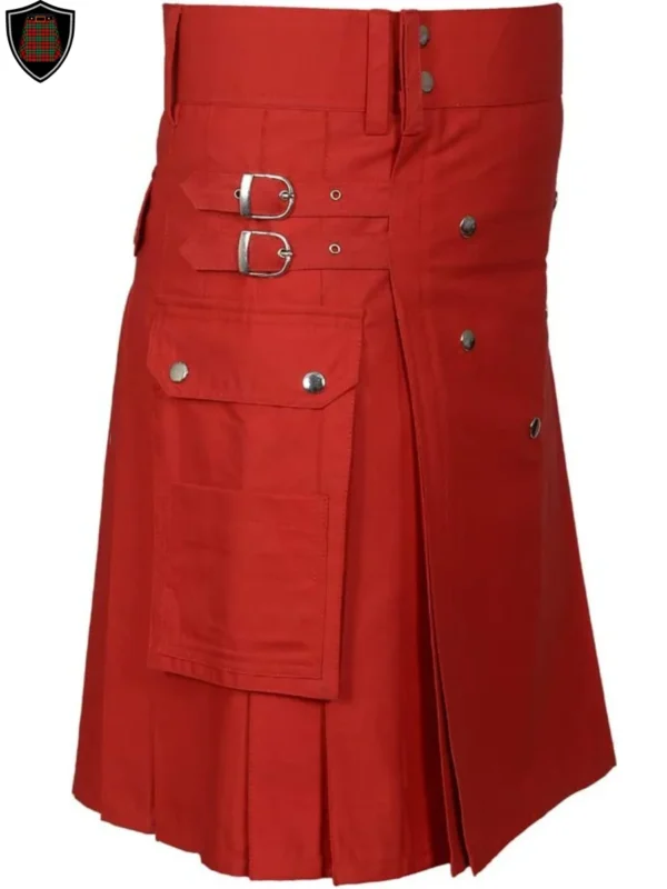 red utility kilt