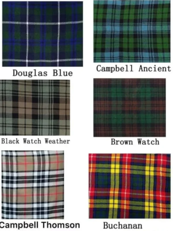 available tartans