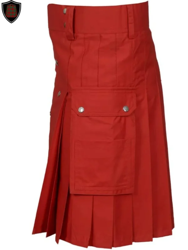 red utility kilt