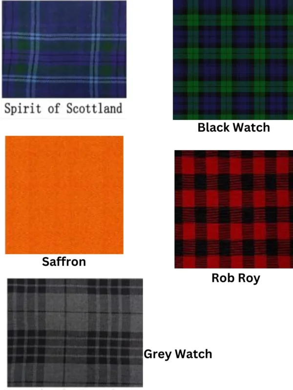 available tartans