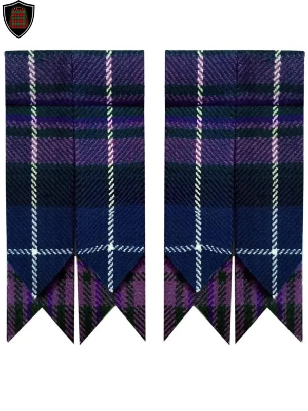 pride of scotland tartan kilt flashes