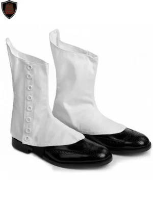 Pipers Spats With White Buttons