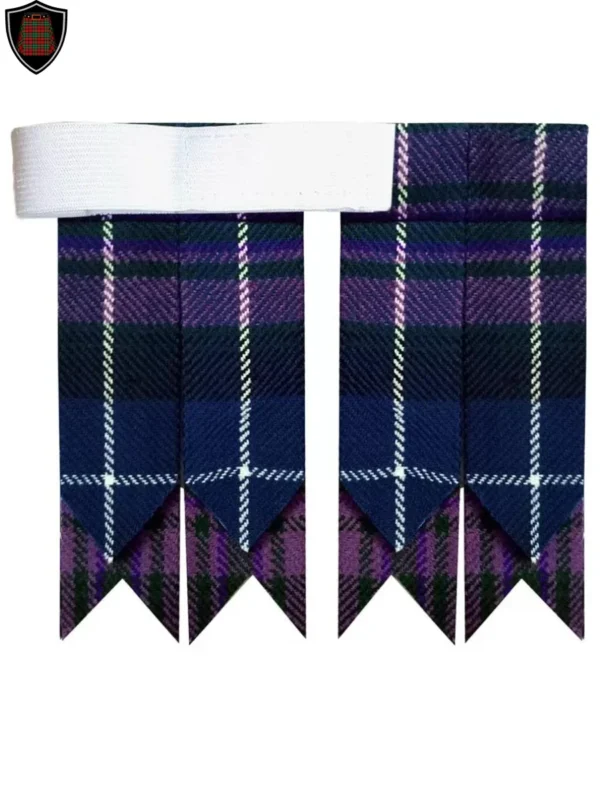 pride of scotland tartan kilt flashes