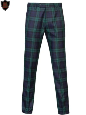 black watch tartan trousers