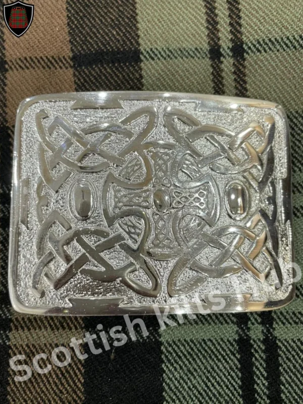 Northumberland Cross Kilt Belt Buckle - Fine Crafted Kilt Buckles Available at Scottish Kilts Hub