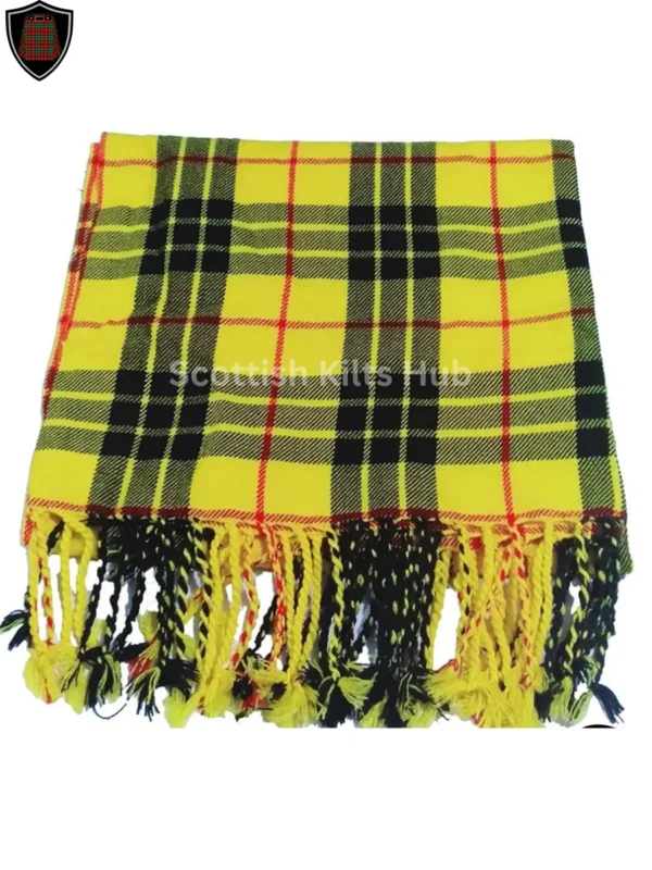 Macleod of Lewis Tartan Fly Plaid - Premium Wool, Traditional Scottish Design