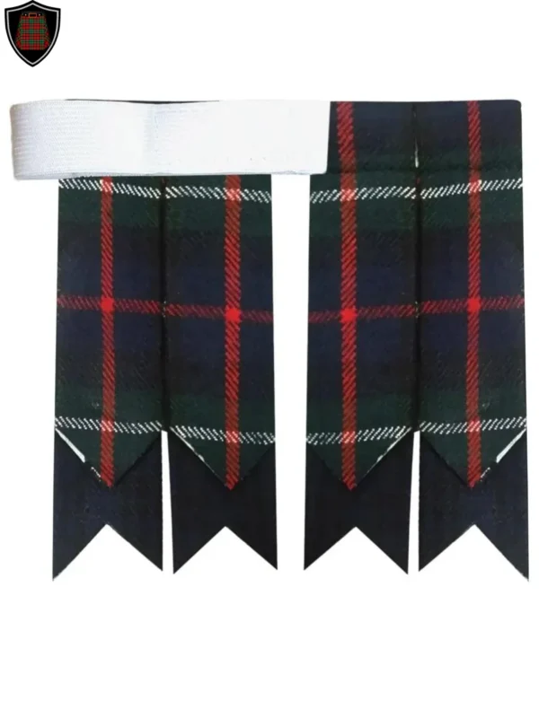 Premium Quality Handmade Makenzie Tartan Kilt Flashes