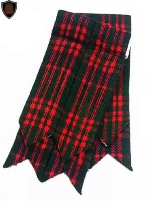 Premium Quality Handmade Macdonald Tartan Kilt Flashes