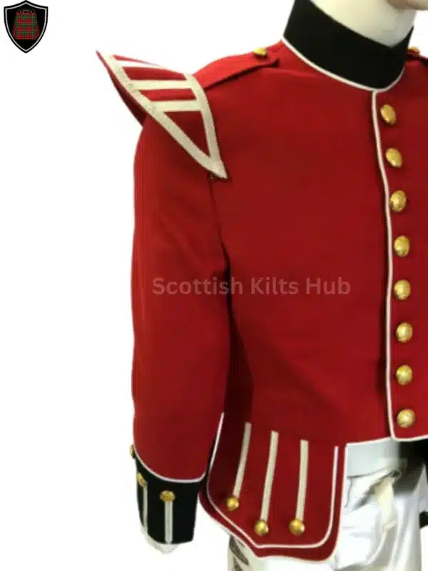 military drummer doublet jacket by scottish kilts hub