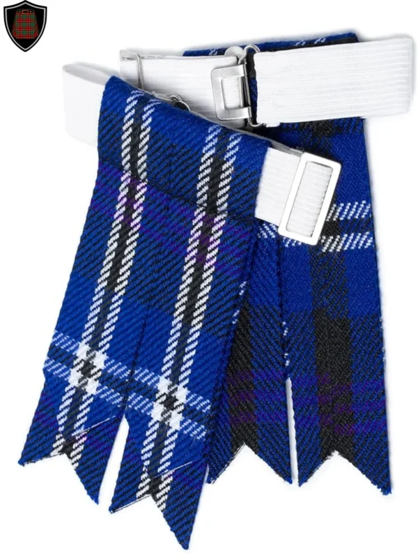 Premium Quality Handmade Heritage of Scotland Tartan Kilt Flashes