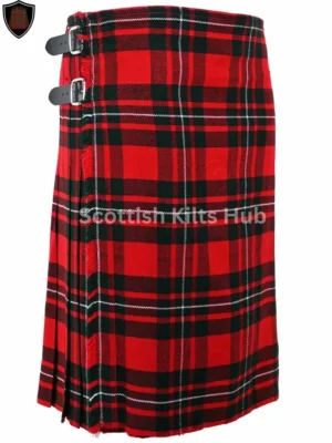 Handmade Macgregor Tartan Kilt | 8 Yard | Free Kilt Pin & Flashes