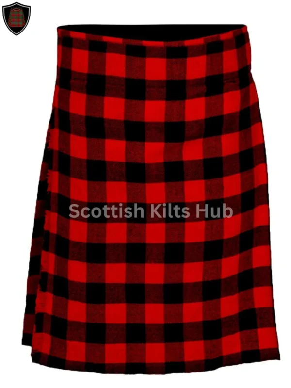 macgregor rob roy tartan kilt for men - traditional tartan kilt