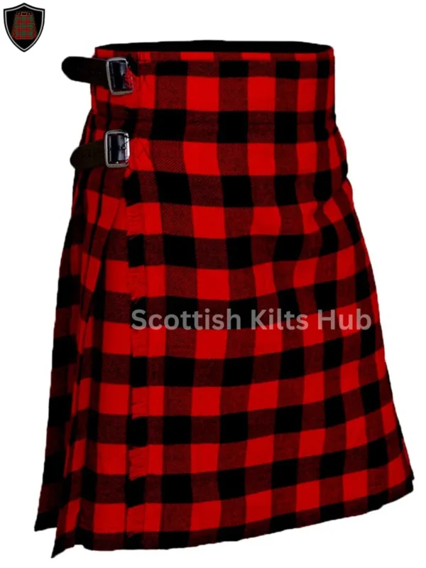 macgregor rob roy tartan kilt for men - traditional tartan kilt