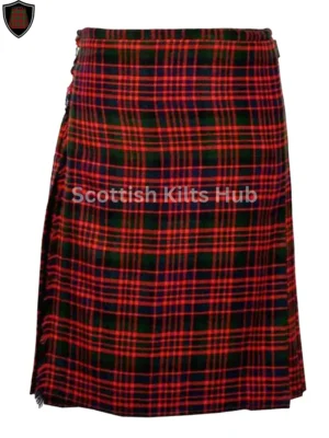 macdonald tartan kilt - 8 yard traditional tartan kilts for men