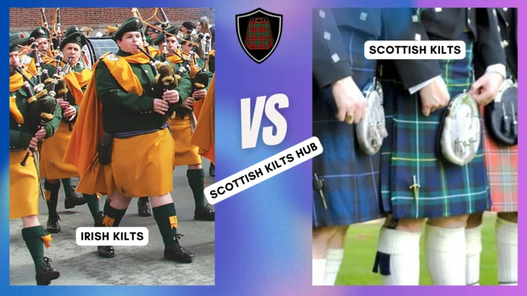 difference between scottish and irish kilts - scottish kilts hub