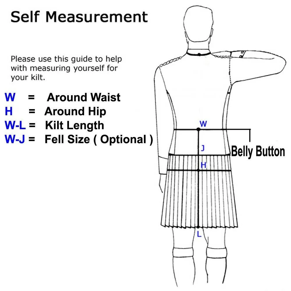 Kilt Measurement Guide