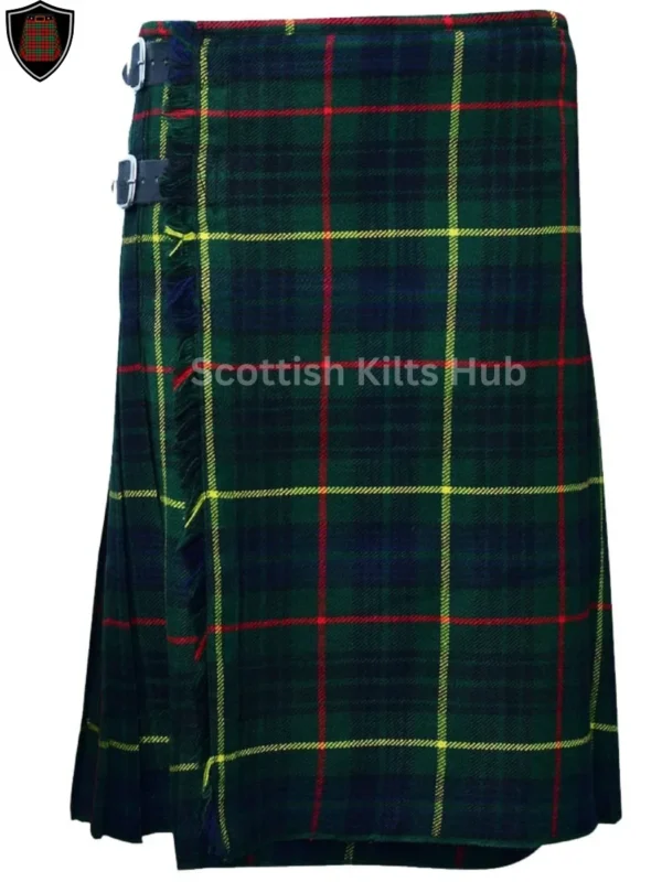 Handmade Hunting Stewart Tartan Kilt | 8 Yard | Free Kilt Pin & Flashes