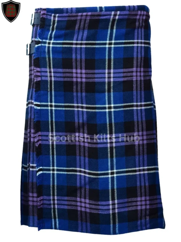 Heritage Of Scotland Tartan Kilt | 8 Yard | Free Kilt Pin & Flashes