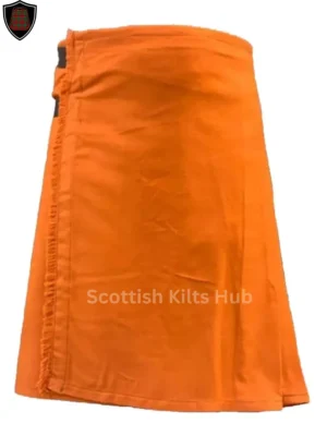 Saffron Tartan Kilt